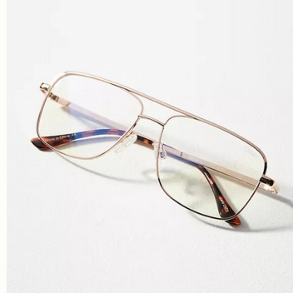 Quay Poster Boy Mini Blue Light Glasses Nwot Gem